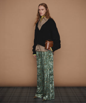 【26WINTER PRE-ORDER】Velour Easy Pants