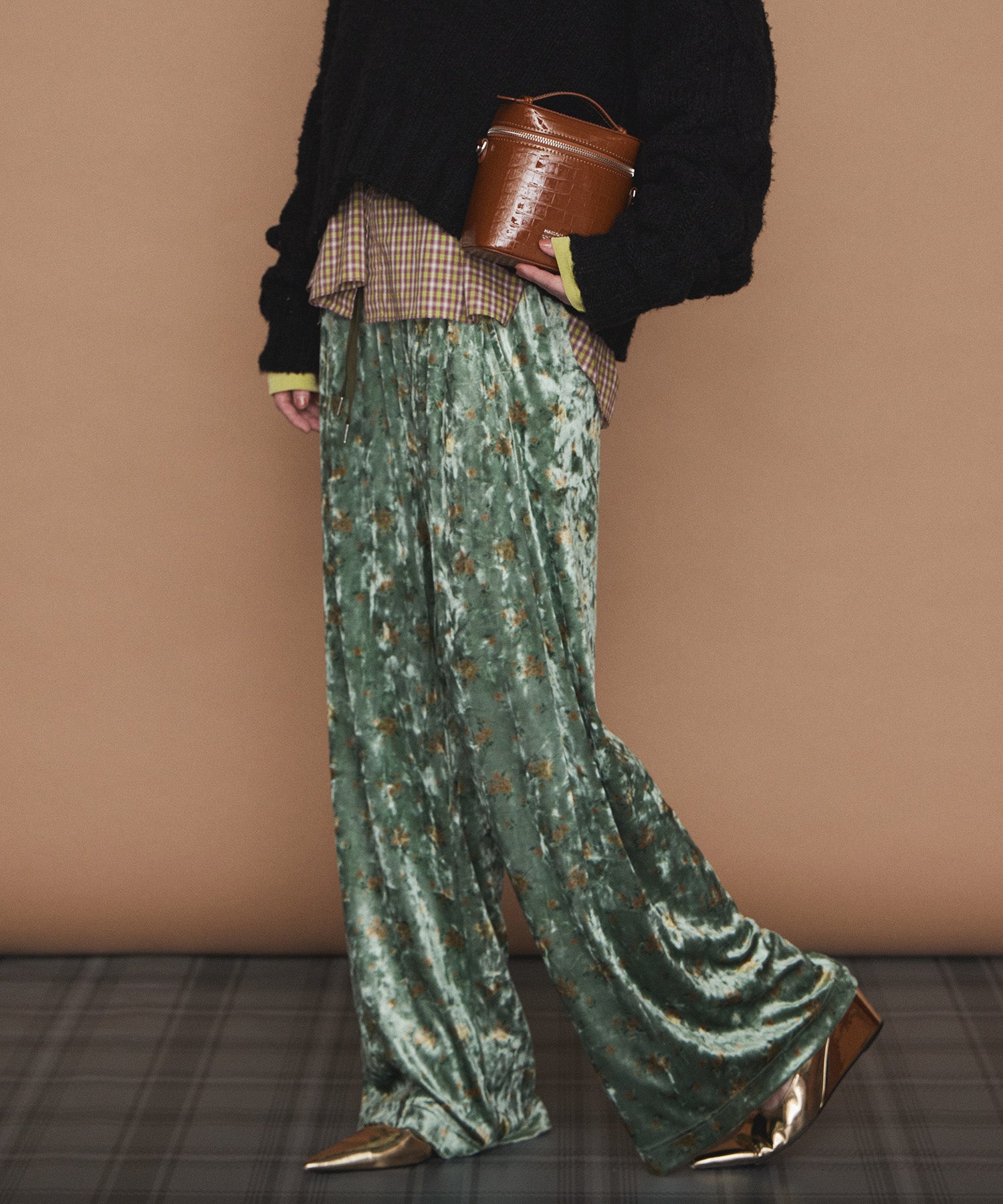 【26WINTER PRE-ORDER】Velour Easy Pants