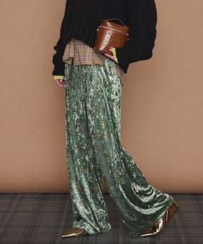 【26WINTER PRE-ORDER】Velour Easy Pants