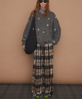 【26WINTER PRE-ORDER】Velour Easy Pants