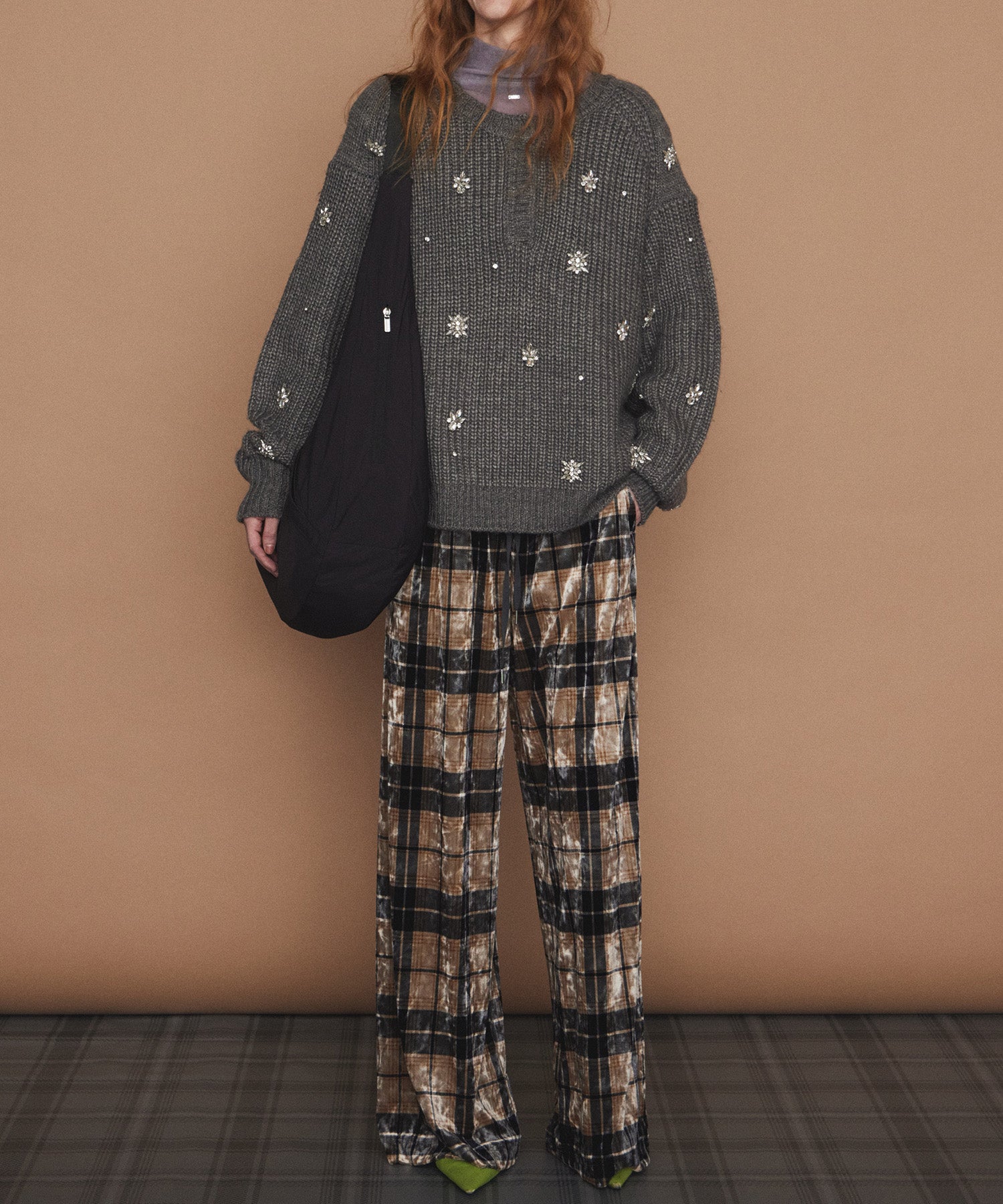 【26WINTER PRE-ORDER】Velour Easy Pants