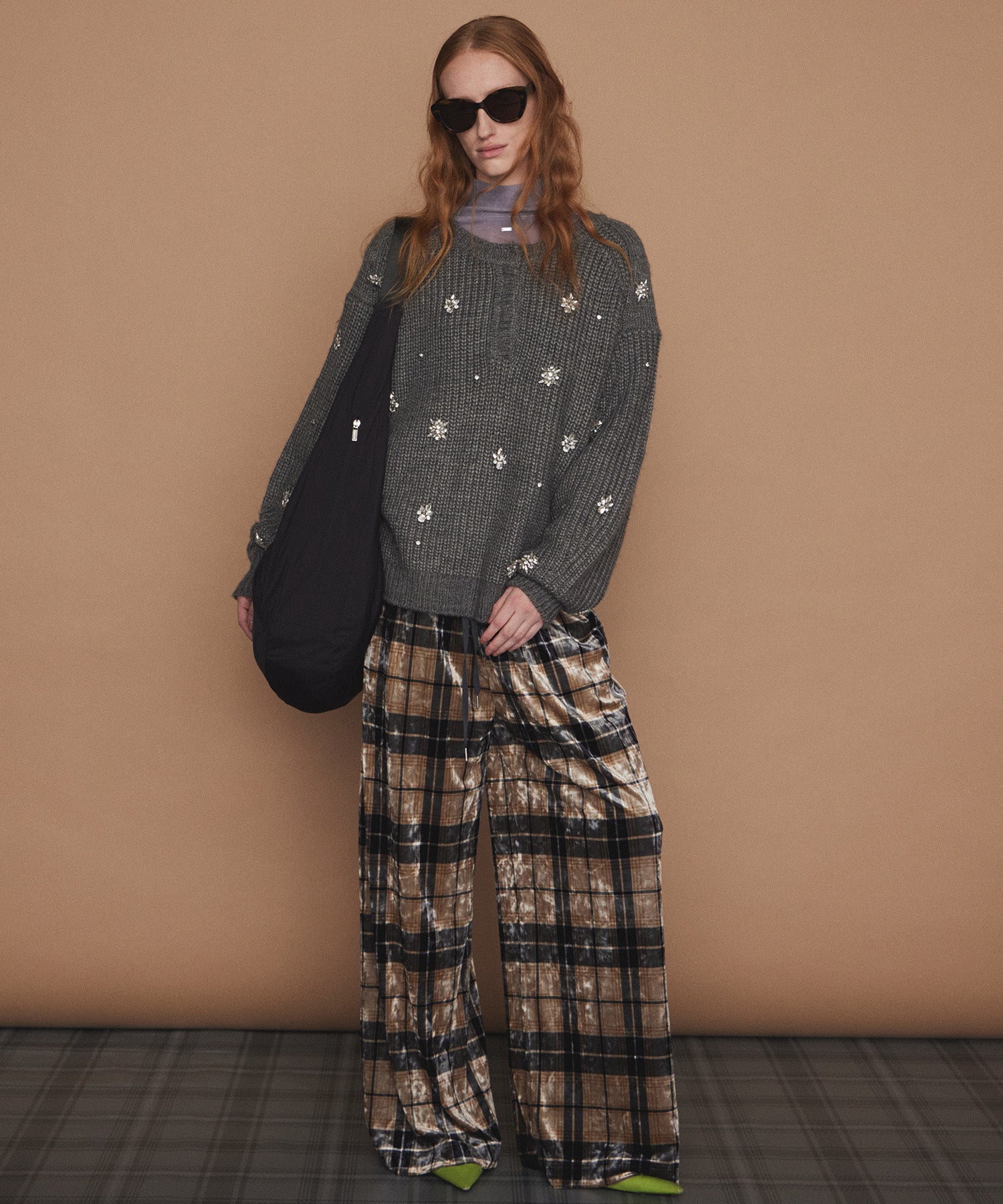 【26WINTER PRE-ORDER】Velour Easy Pants