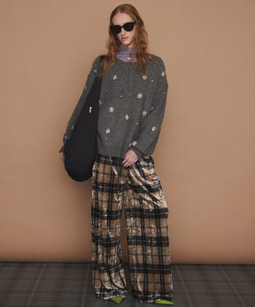 【26WINTER PRE-ORDER】Velour Easy Pants