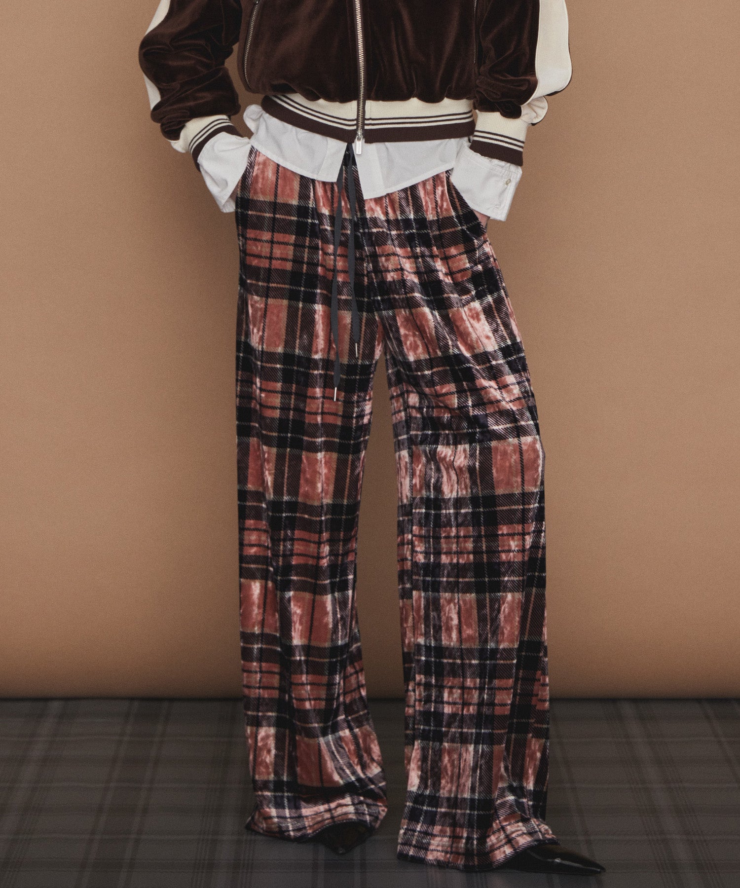 【26WINTER PRE-ORDER】Velour Easy Pants