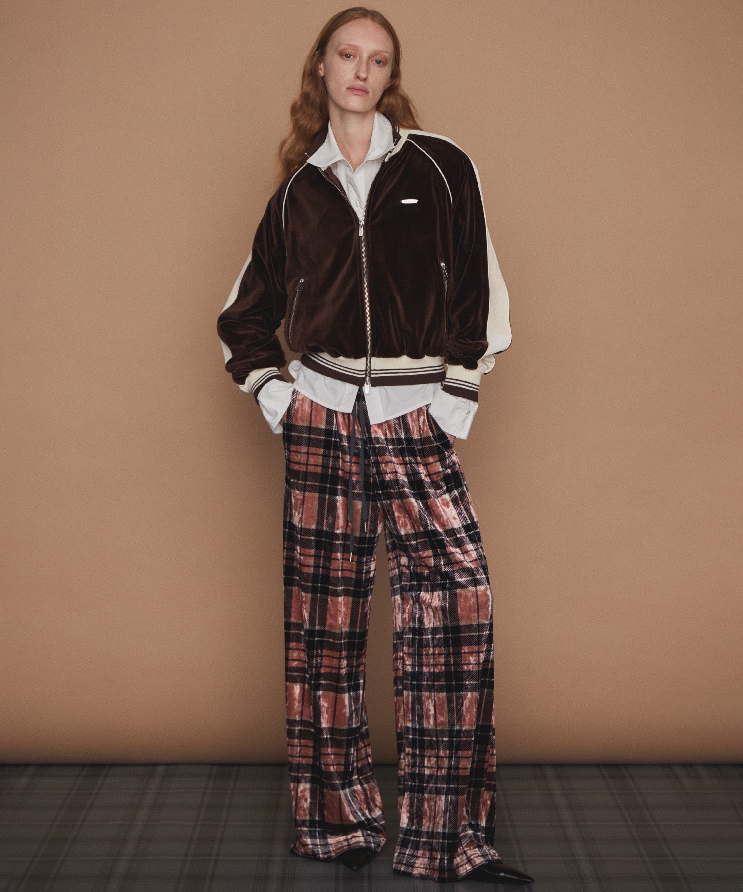 【26WINTER PRE-ORDER】Velour Easy Pants