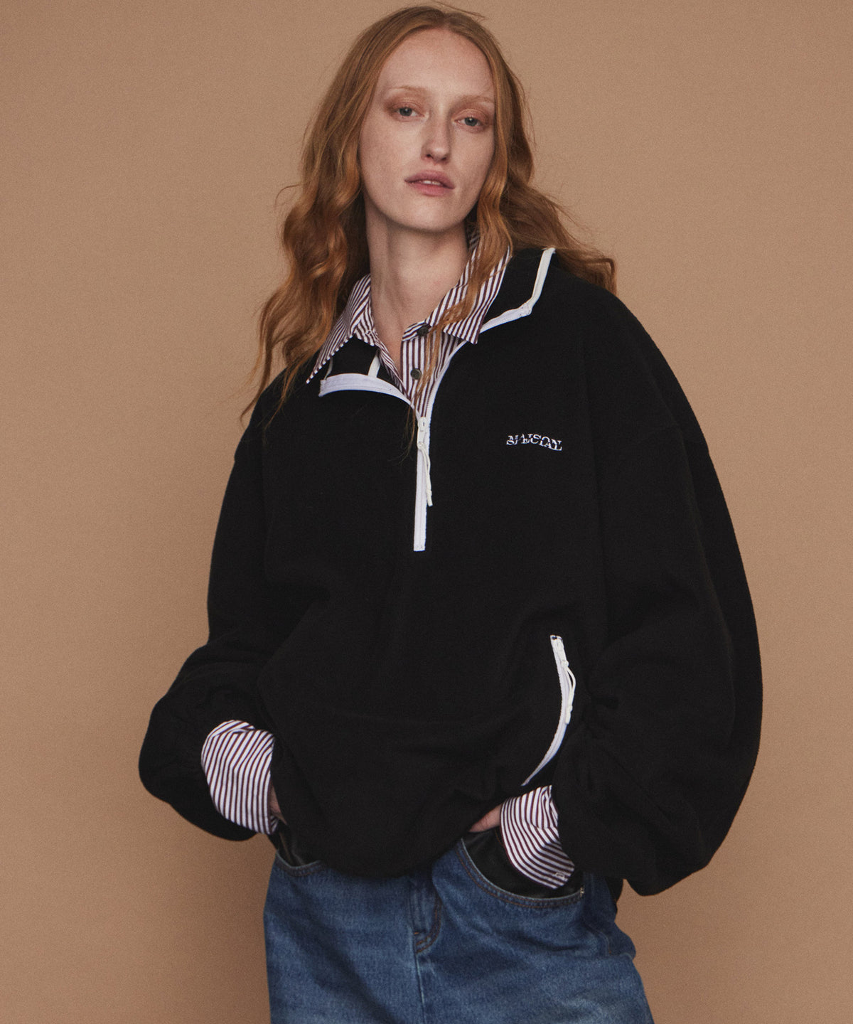 【PRE-ORDER】Half-Zip Fleece Top