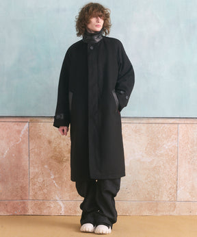【26AW PRE-ORDER】시프레자 멜튼 콤비 프라임 오버 하프 코트