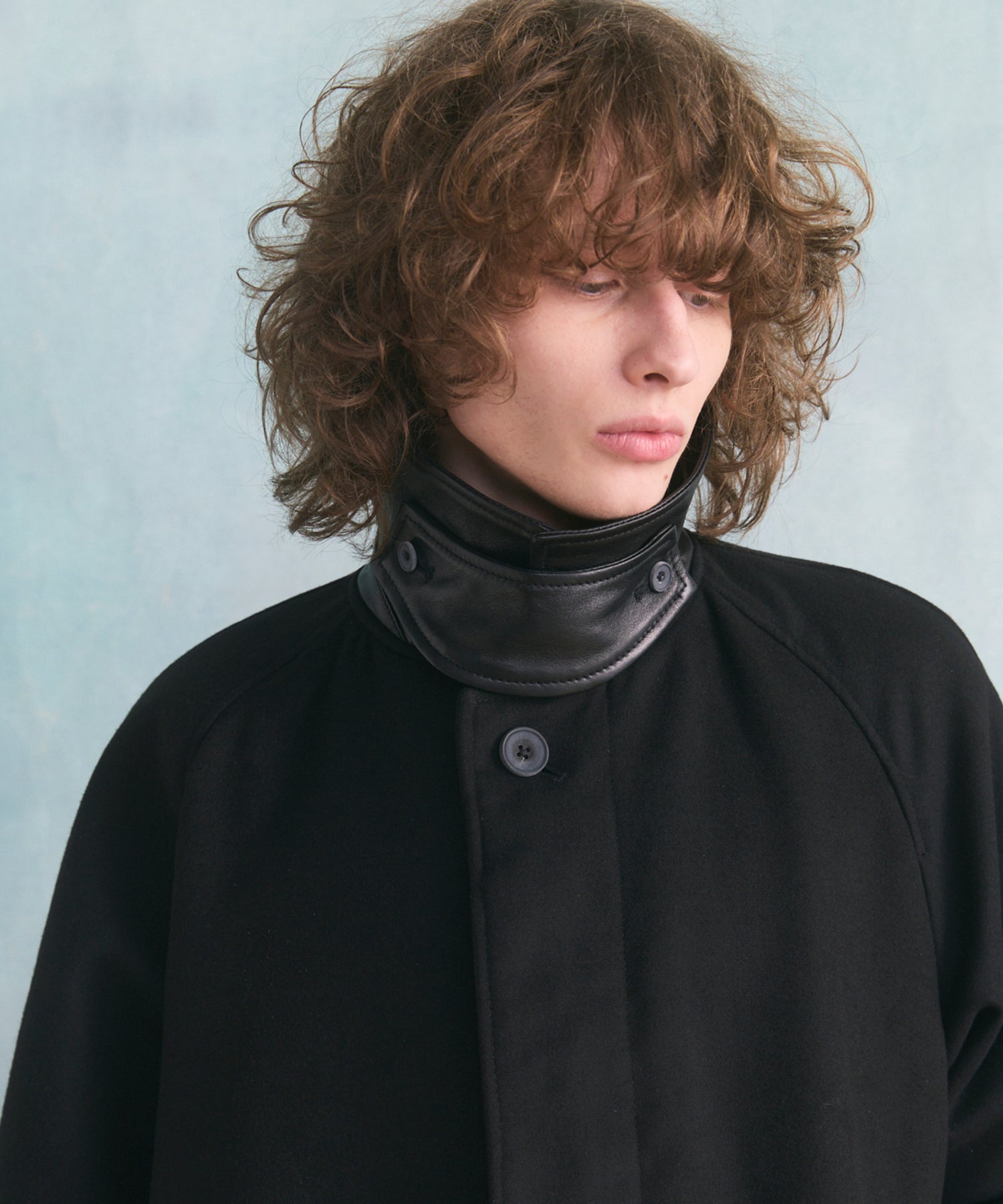 【26AW PRE-ORDER】시프레자 멜튼 콤비 프라임 오버 하프 코트