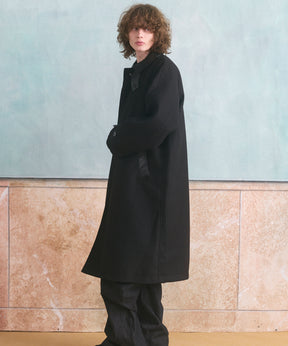 【26AW PRE-ORDER】시프레자 멜튼 콤비 프라임 오버 하프 코트