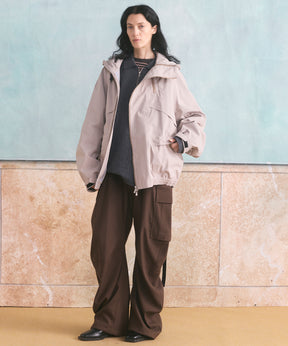 【26aw PRE-ORDER】纯棉巴尔法蕾丝超领亨利领长袖针织T恤