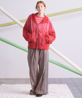 【26aw PRE-ORDER】纯棉巴尔法蕾丝超领亨利领长袖针织T恤