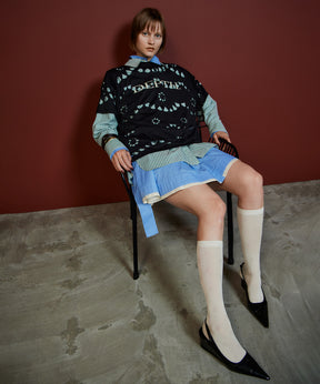 MS Logo Sheer Socks