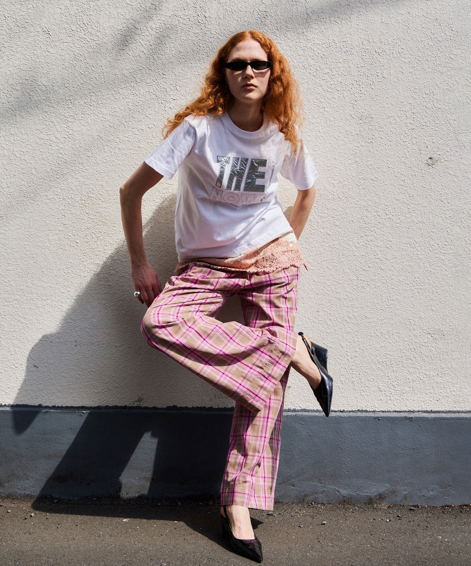 Multi-Color Easy Check Pants