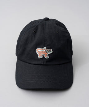 【Fish Born Chips COLLABORATION】Original Leather Patch Tiger Cap