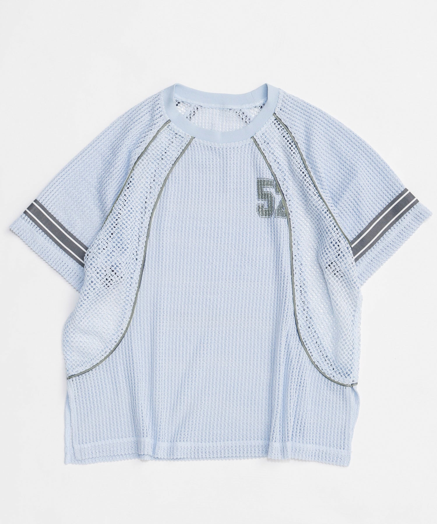 chibi様 maison special メッシュトップス MAISON SPECIAL（メゾンスペシャル）の「Mesh Short Hoodie/メッシュ