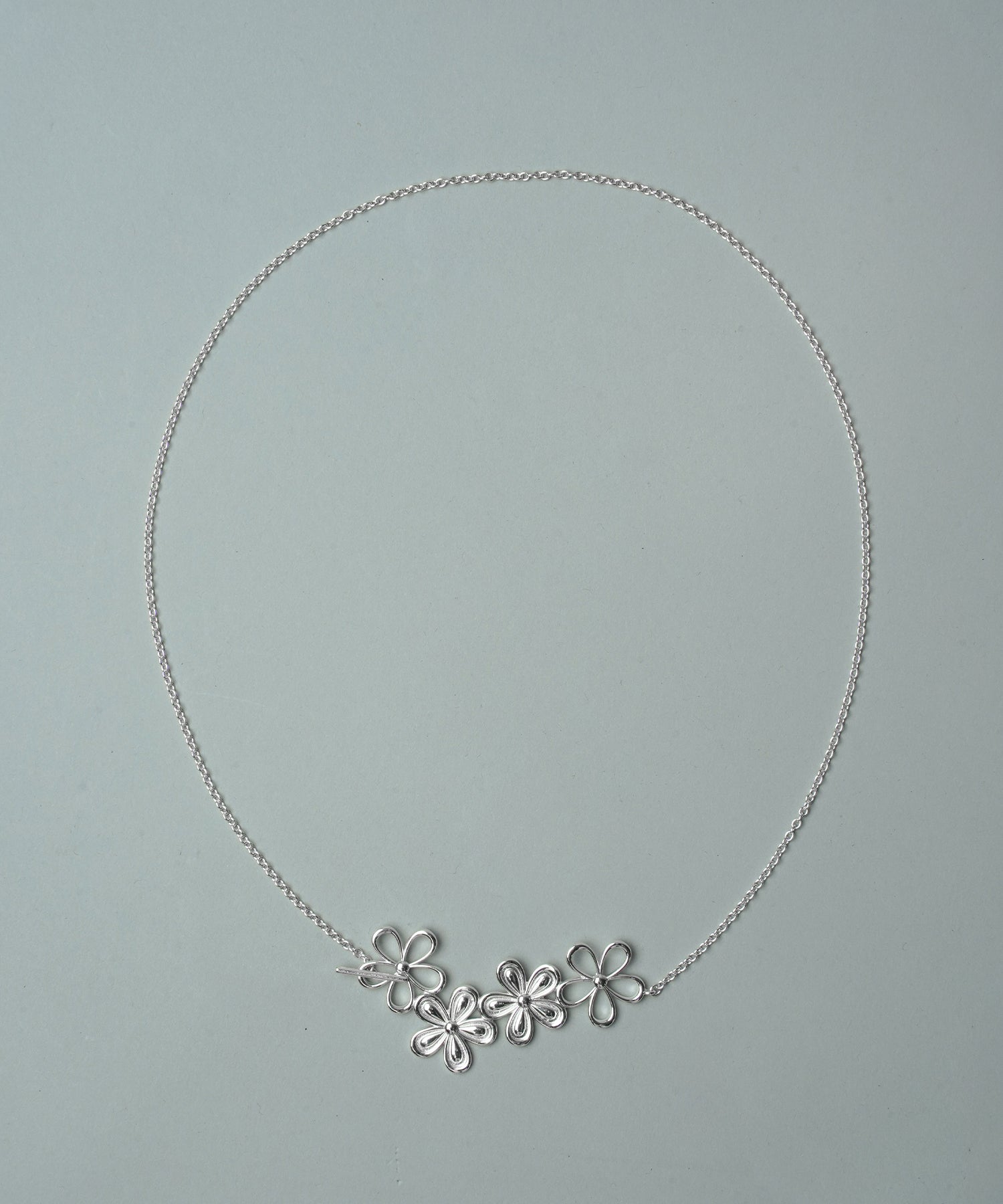 【26SS PRE-ORDER】Flower Pendant Two-way Necklace