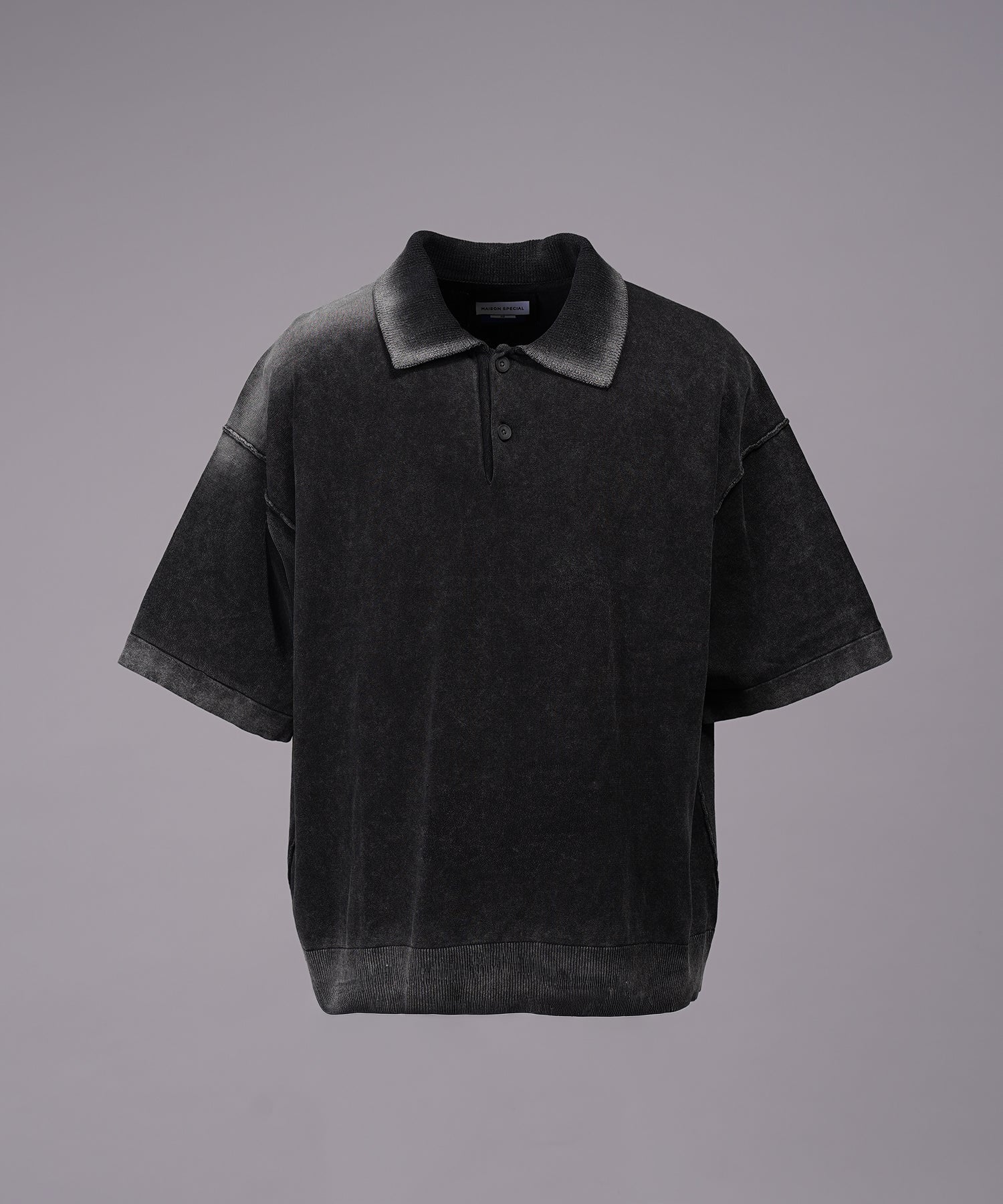 Cotton Bulky Acrylic Blend Prime-Over Gradation Dyeing Knit