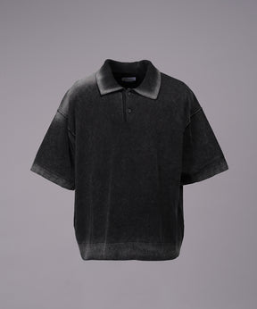 Cotton Bulky Acrylic Blend Prime-Over Gradation Dyeing Knit