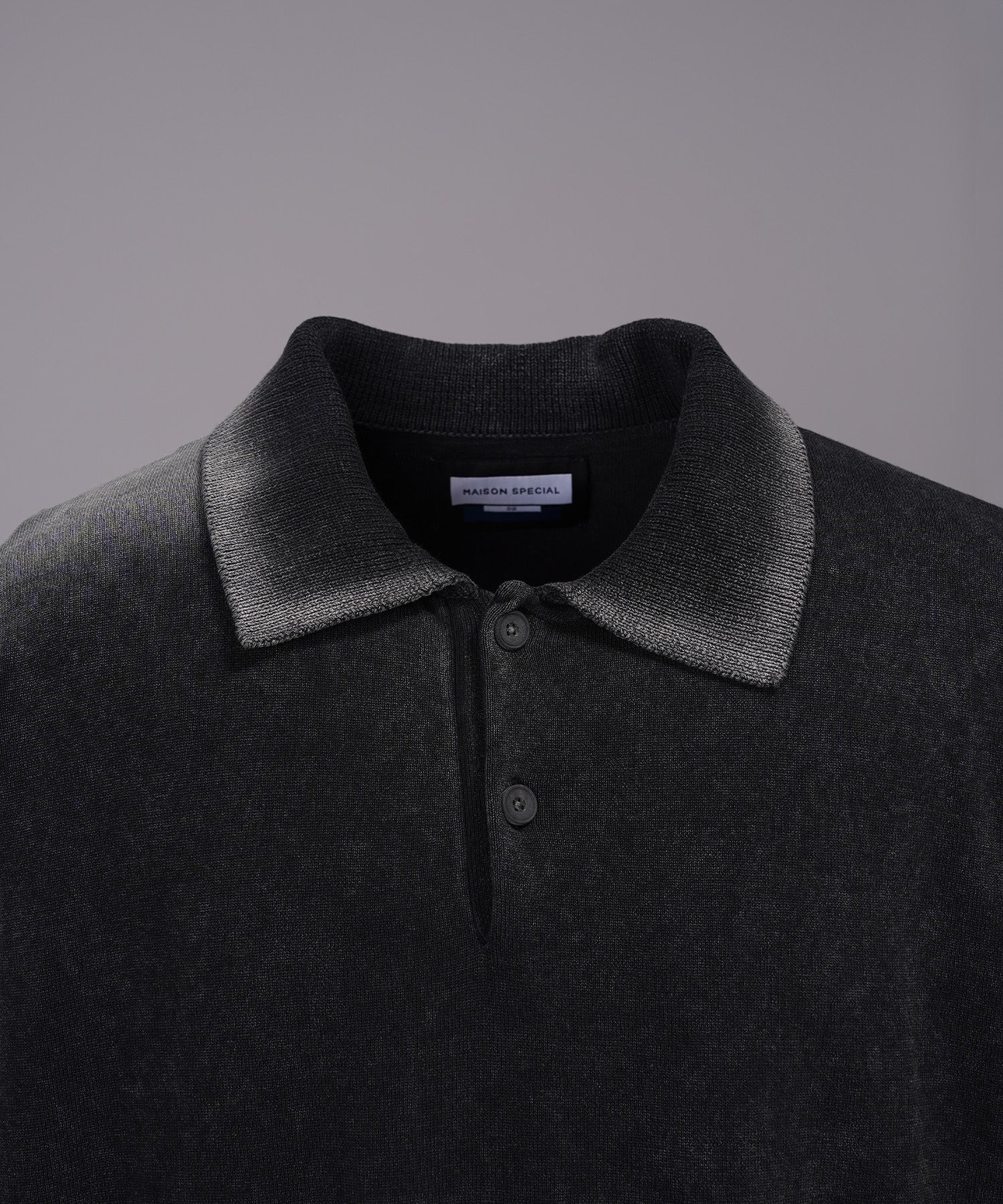 Cotton Bulky Acrylic Blend Prime-Over Gradation Dyeing Knit