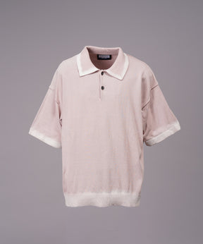 Cotton Bulky Acrylic Blend Prime-Over Gradation Dyeing Knit