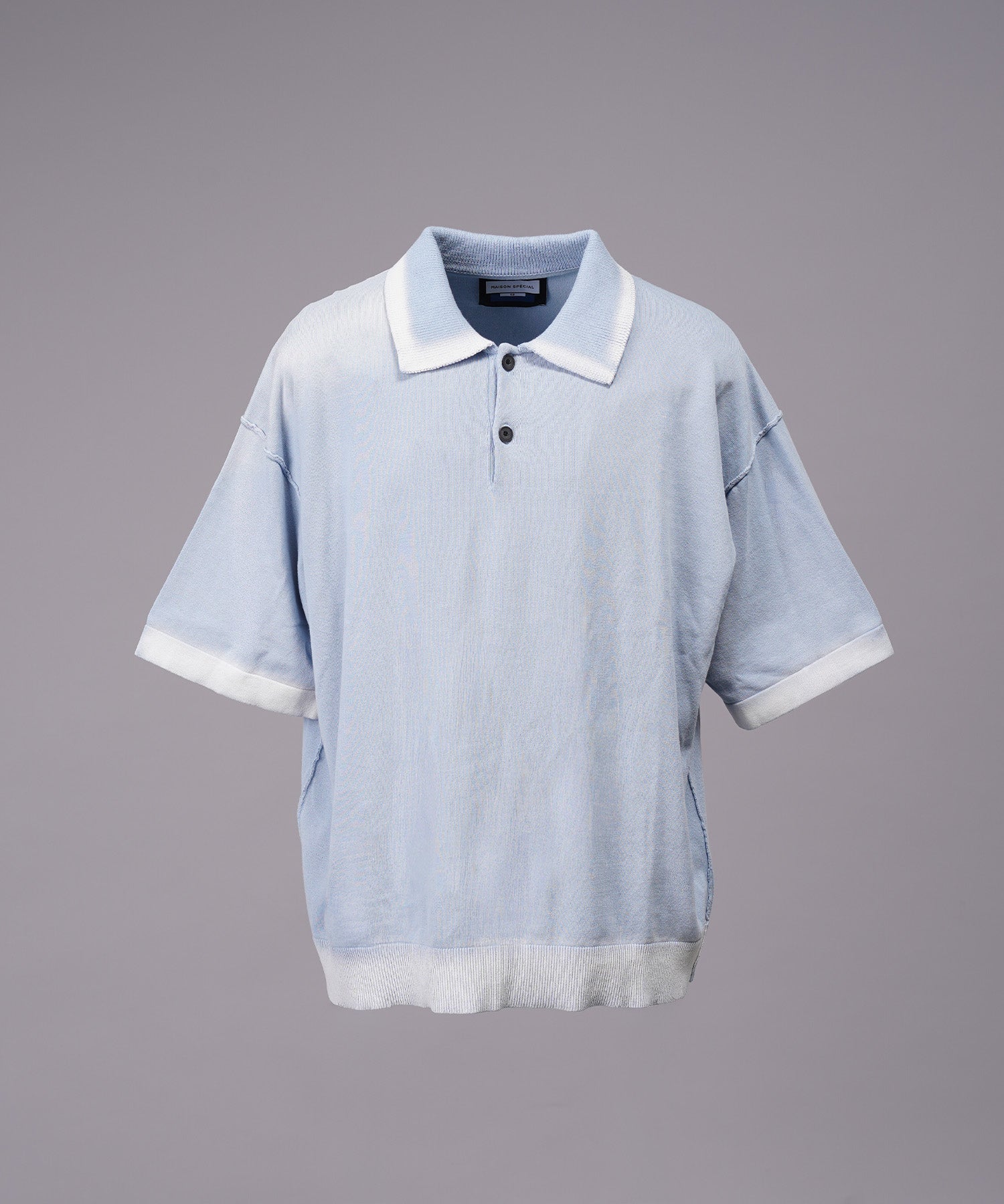 Cotton Bulky Acrylic Blend Prime-Over Gradation Dyeing Knit
