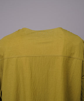 Woven-like Smooth Prime-Over Short-sleeved T-shirt