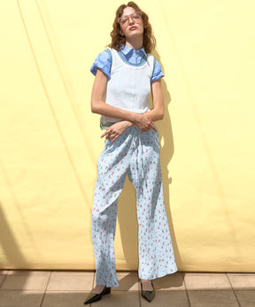 Button Slit Short Shirt