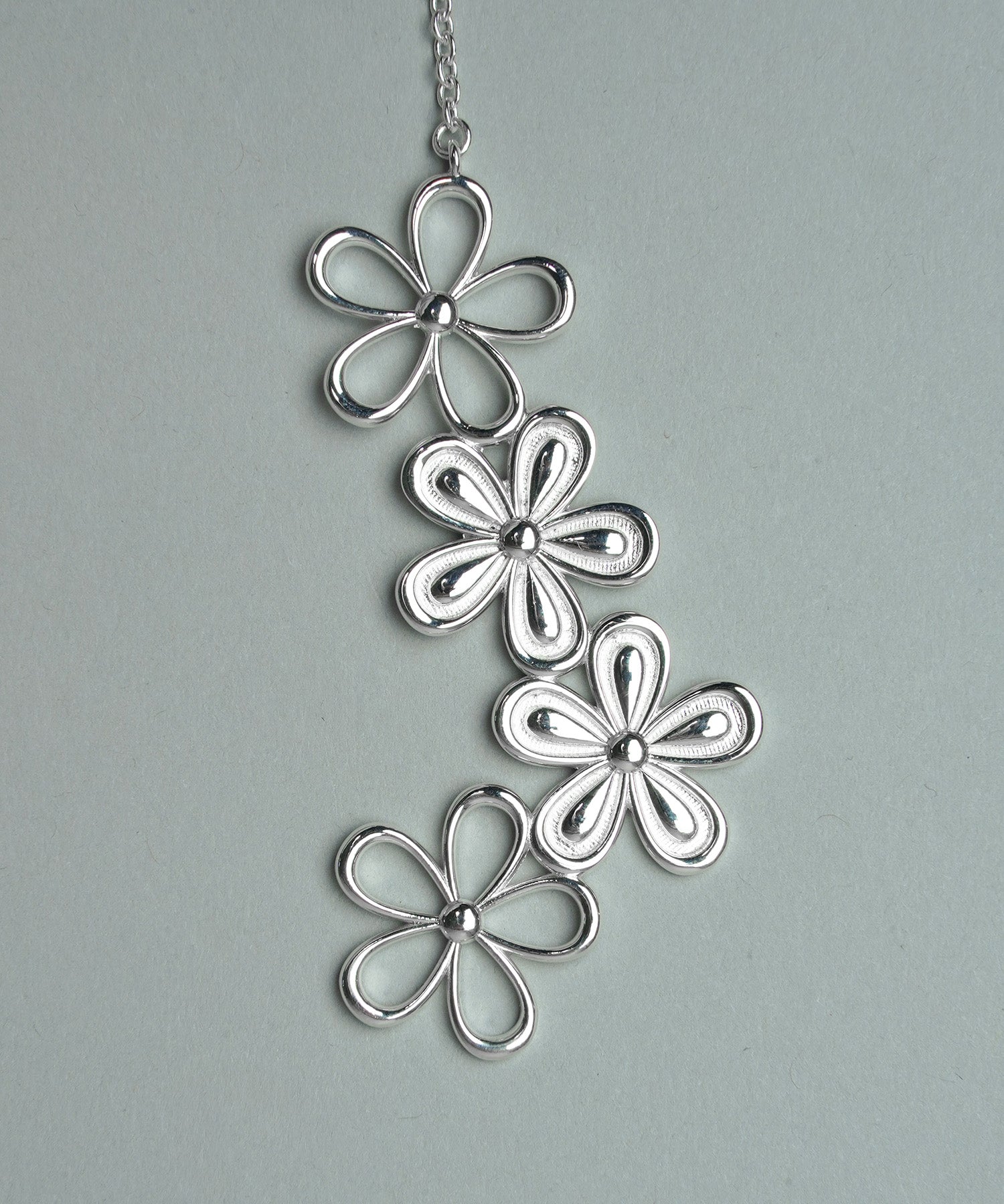 【26SS PRE-ORDER】Flower Pendant Two-way Necklace