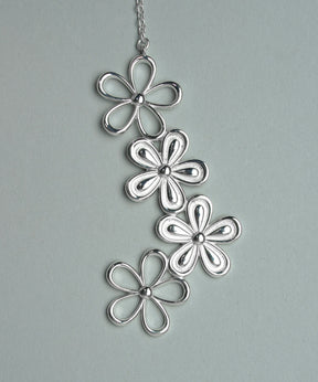 【26SS PRE-ORDER】Flower Pendant Two-way Necklace