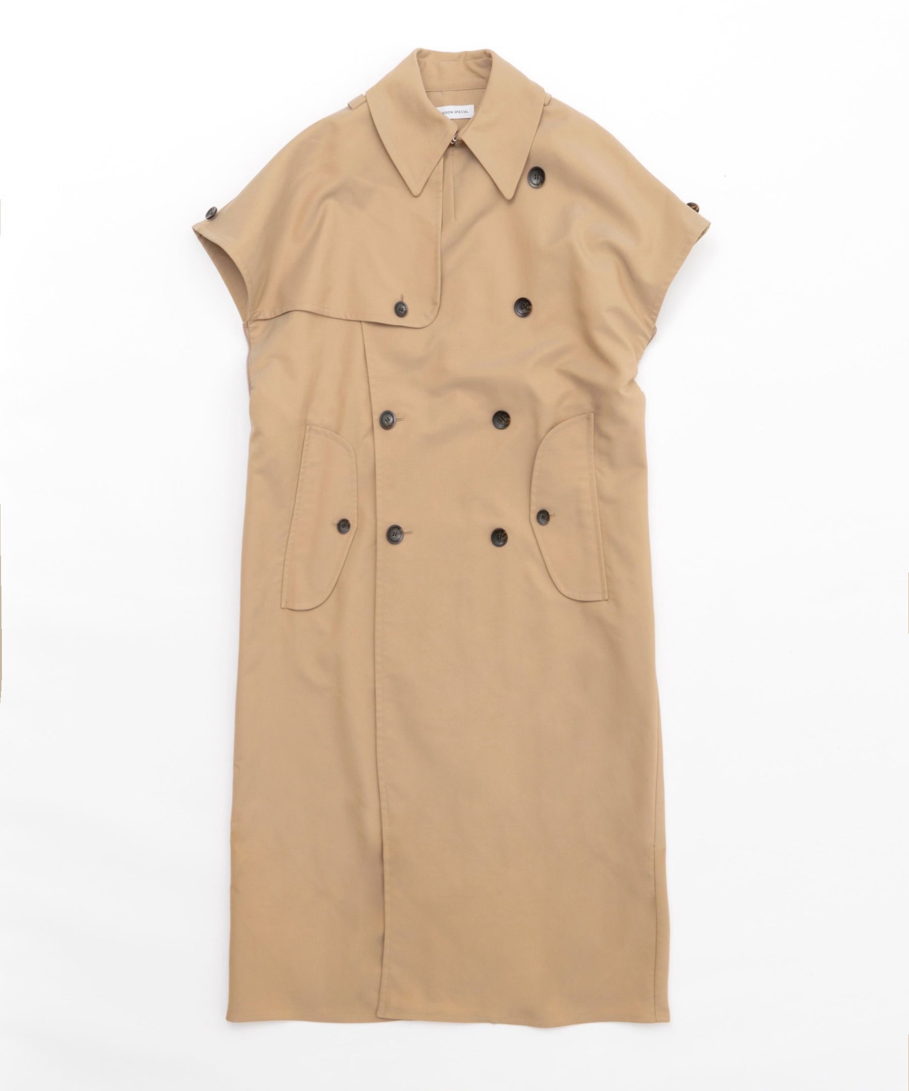 2way Over Middle Trench Coat