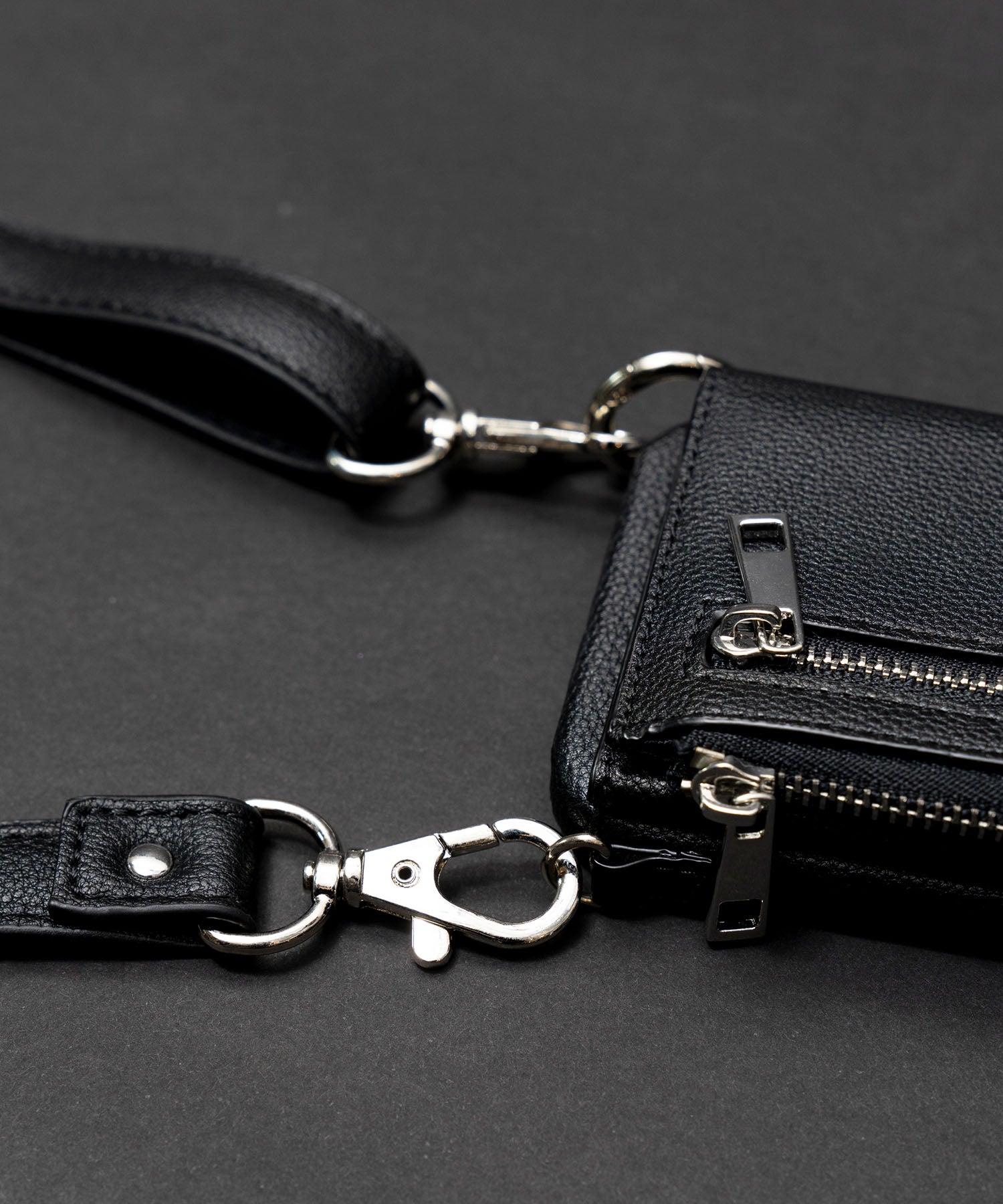 【SALE】iPhone Case with L-Shaped Zipper Coin Case for 13/14/15/15Pro