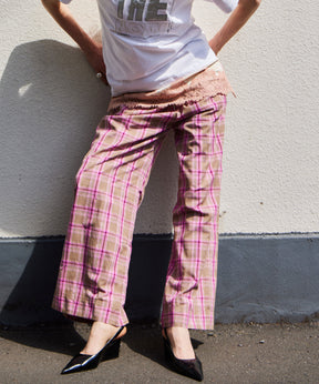 Multi-Color Easy Check Pants