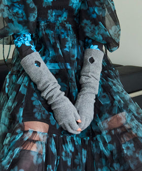 [25WINTER PRE-ORDER] Fox Blend Knit Gloves