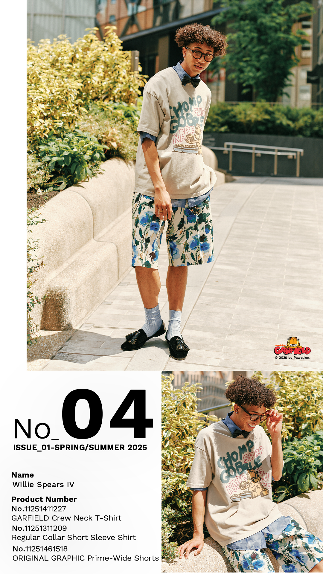 メゾンスペシャル　ガーフィールド UNISEX》【LIMITED EDITION】【CHARACTER SERIES】「GARFIELD」Prime