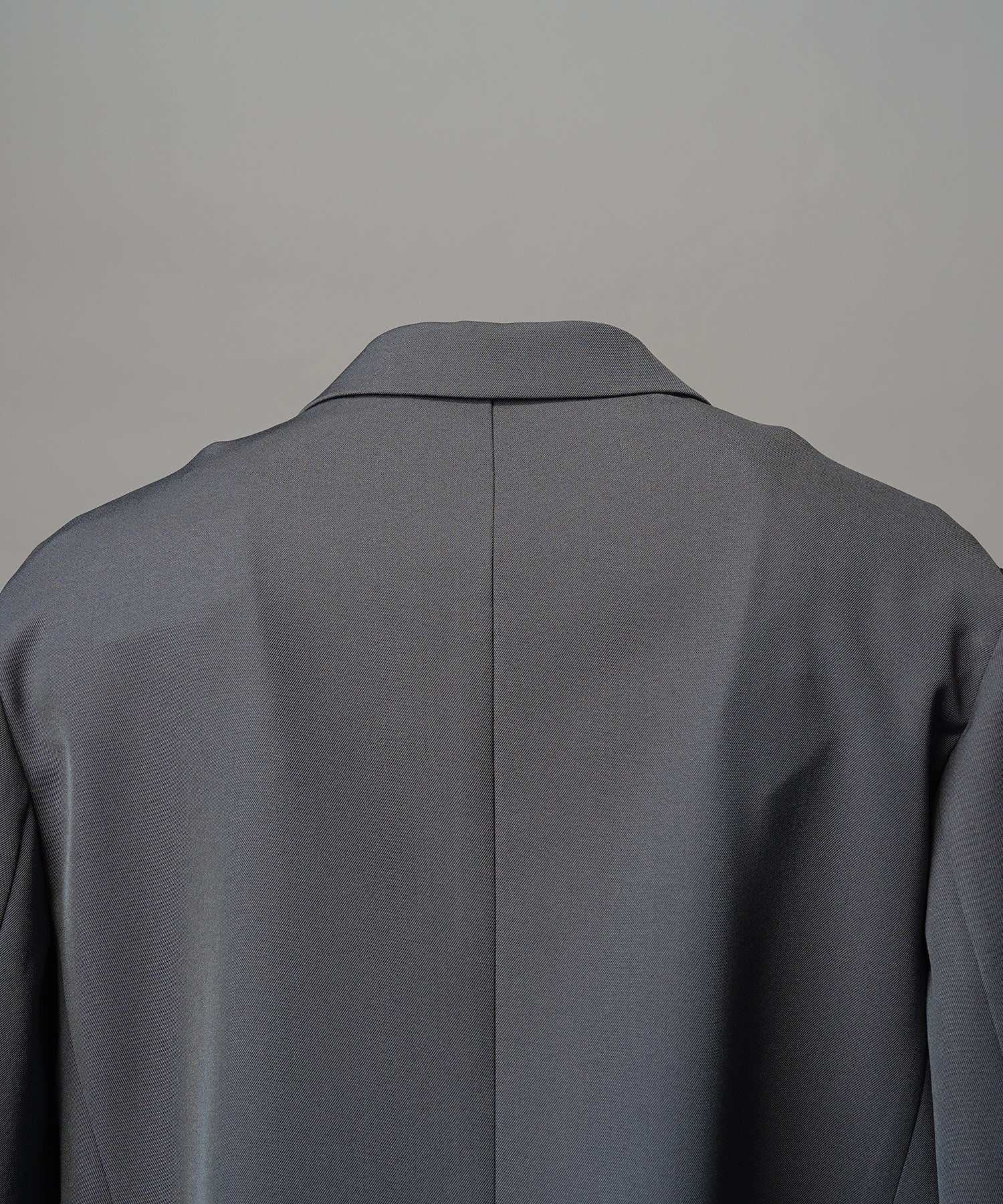 4种颜色Chambray可洗羊毛峰峰双胸夹克