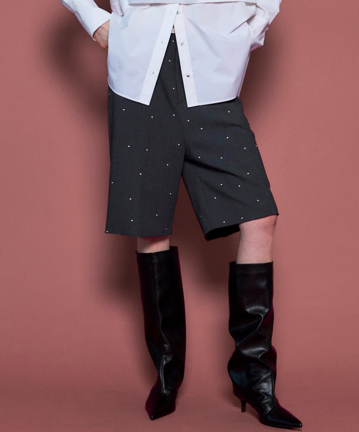 Studs Worsted Shorts