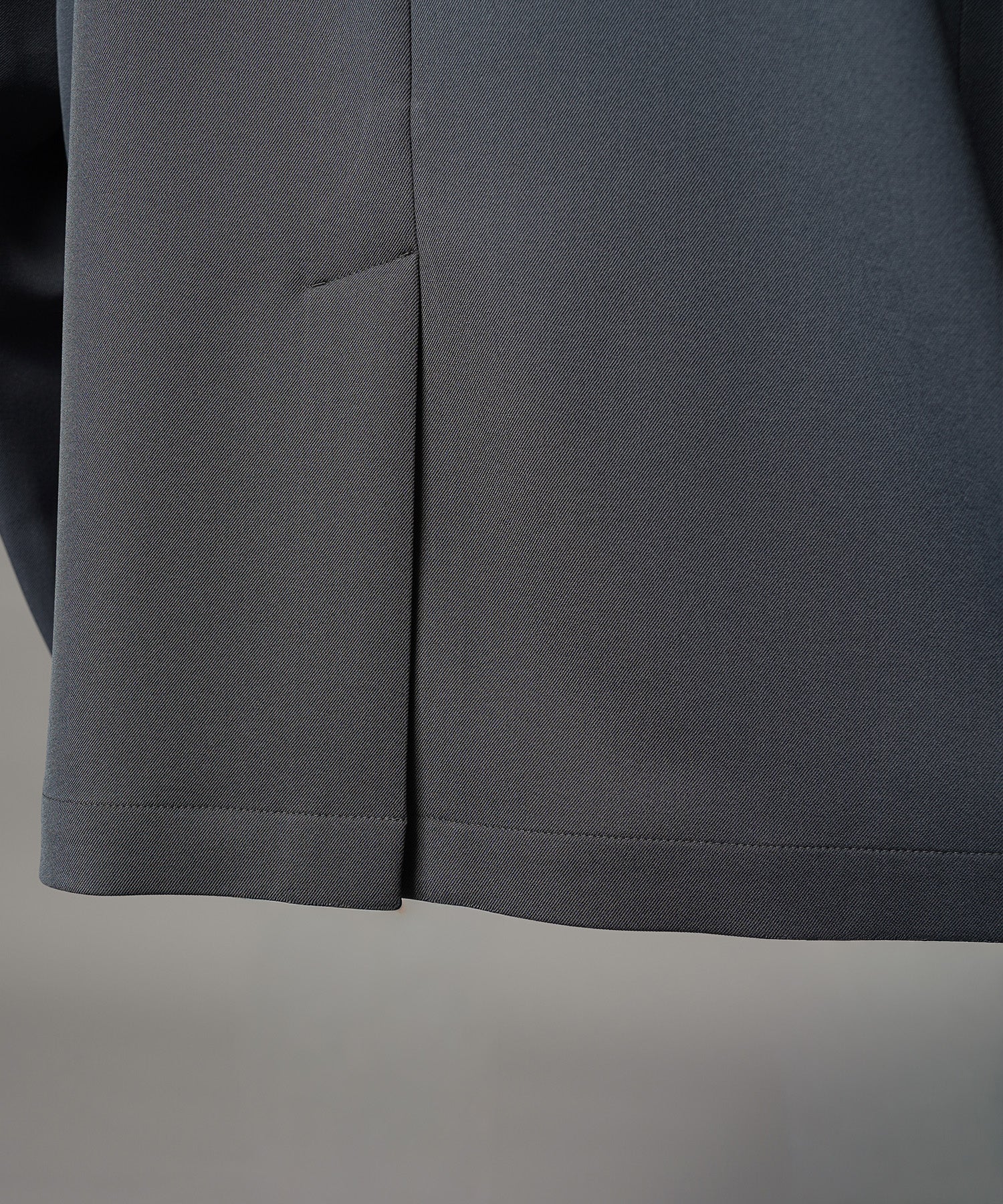 4种颜色Chambray可洗羊毛峰峰双胸夹克