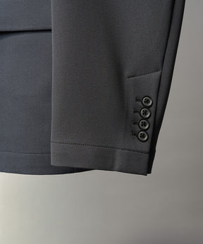 4种颜色Chambray可洗羊毛峰峰双胸夹克