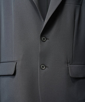 4种颜色Chambray可洗羊毛峰峰双胸夹克