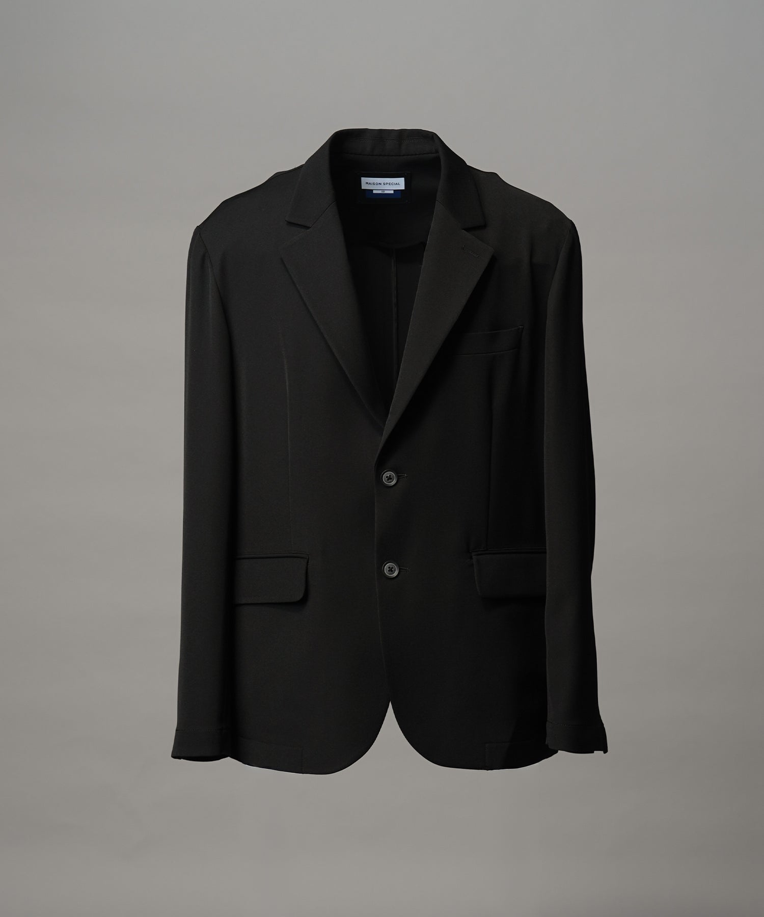 4种颜色Chambray可洗羊毛峰峰双胸夹克