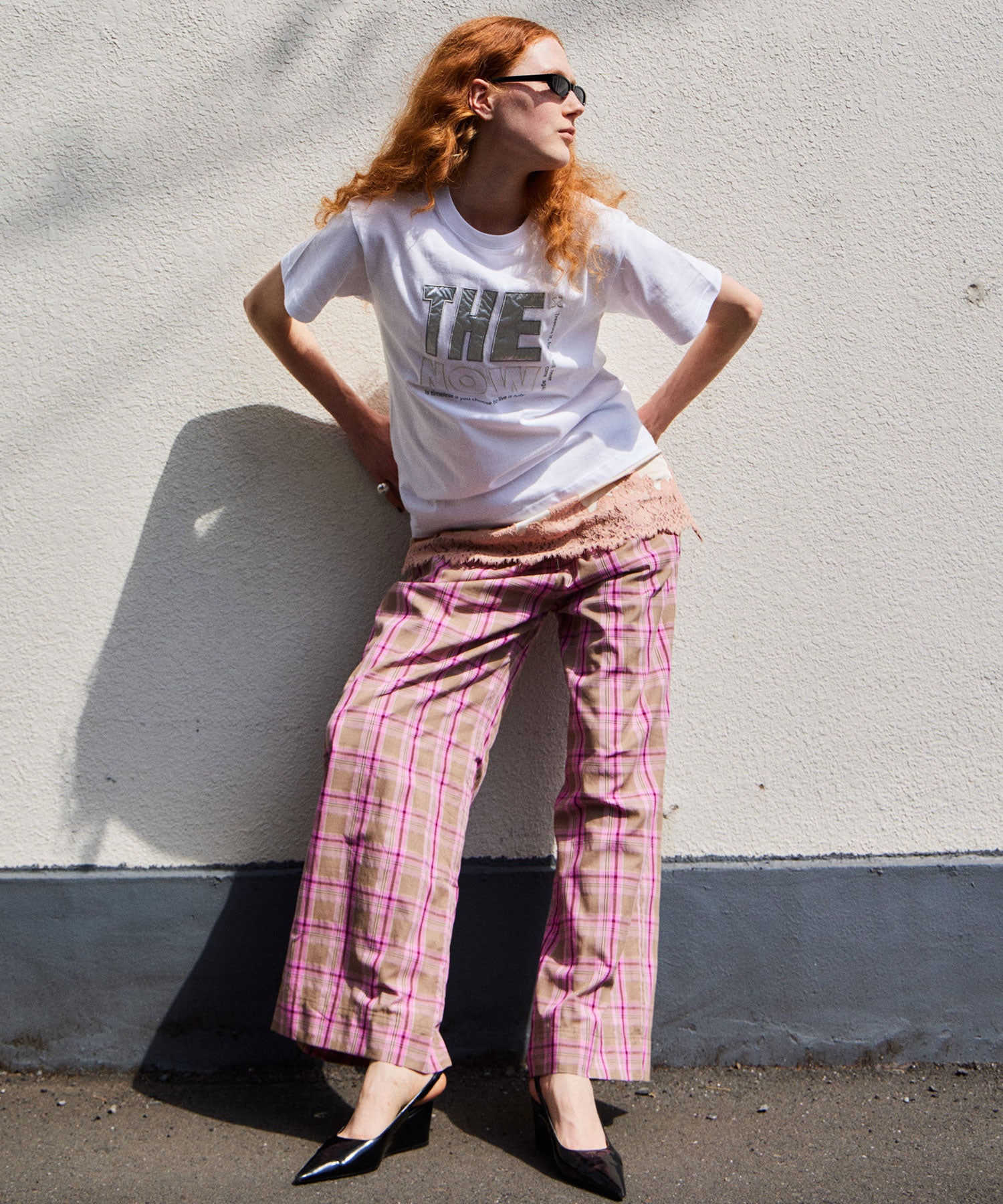Multi-Color Easy Check Pants