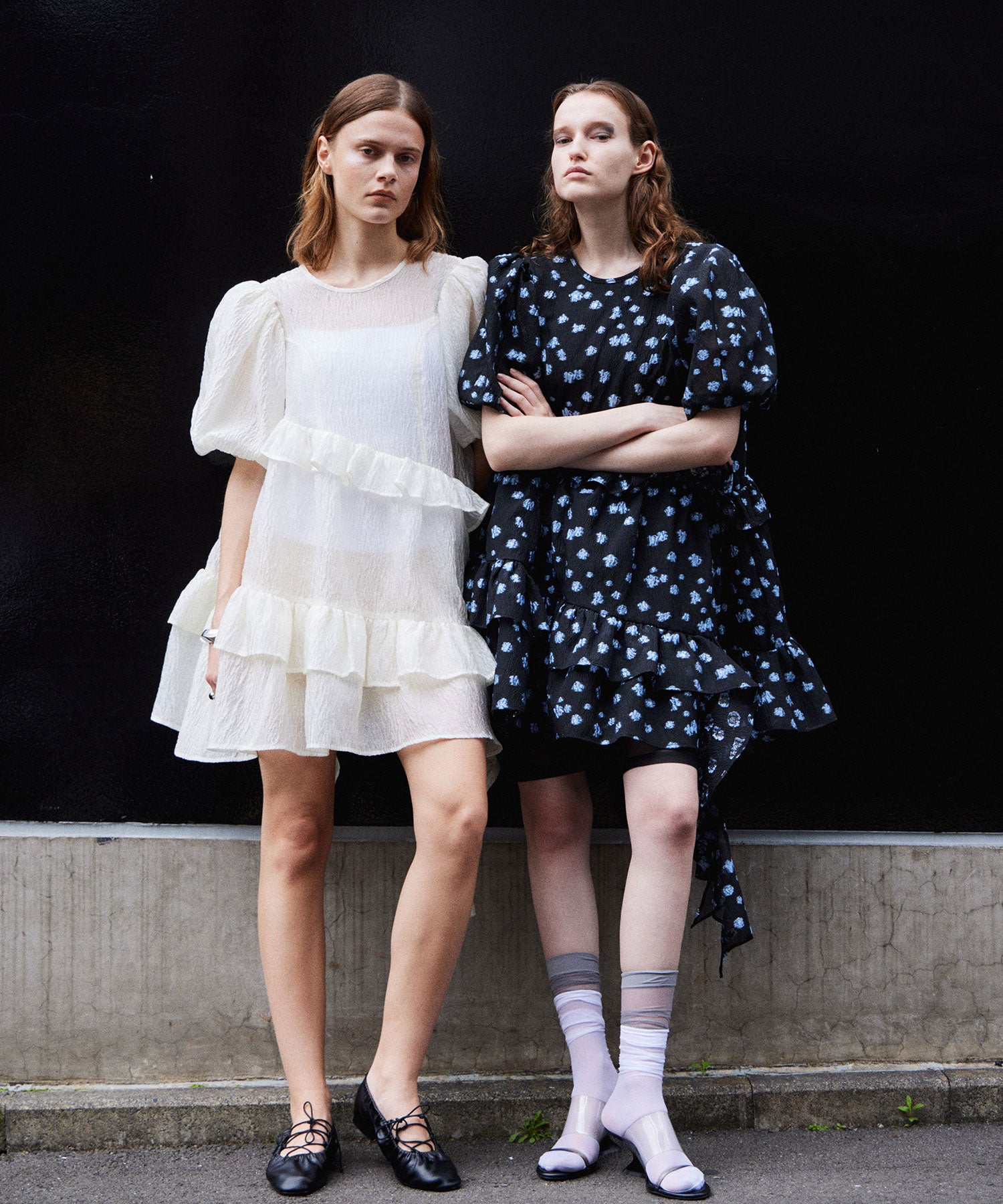 [2026Summer PRE-ORDER] Multi-fabric Sheer Tunic