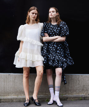 [2026Summer PRE-ORDER] Multi-fabric Sheer Tunic