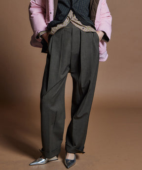 【26WINTER PRE-ORDER】Wide Tuck Pants