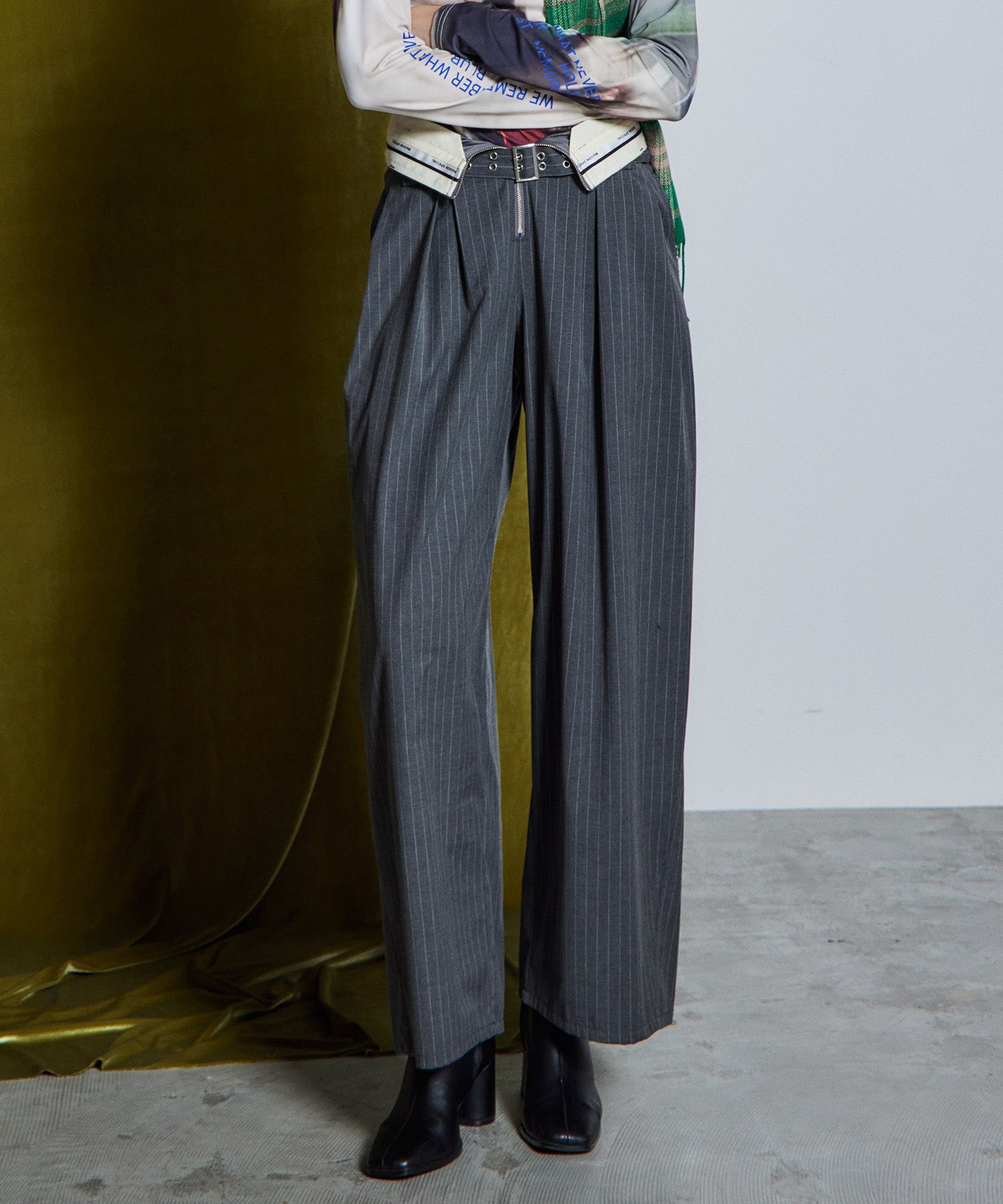 【26WINTER COLLECTION】Double-Waist Pants