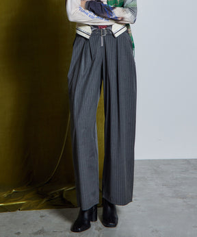 【26WINTER COLLECTION】Double-Waist Pants