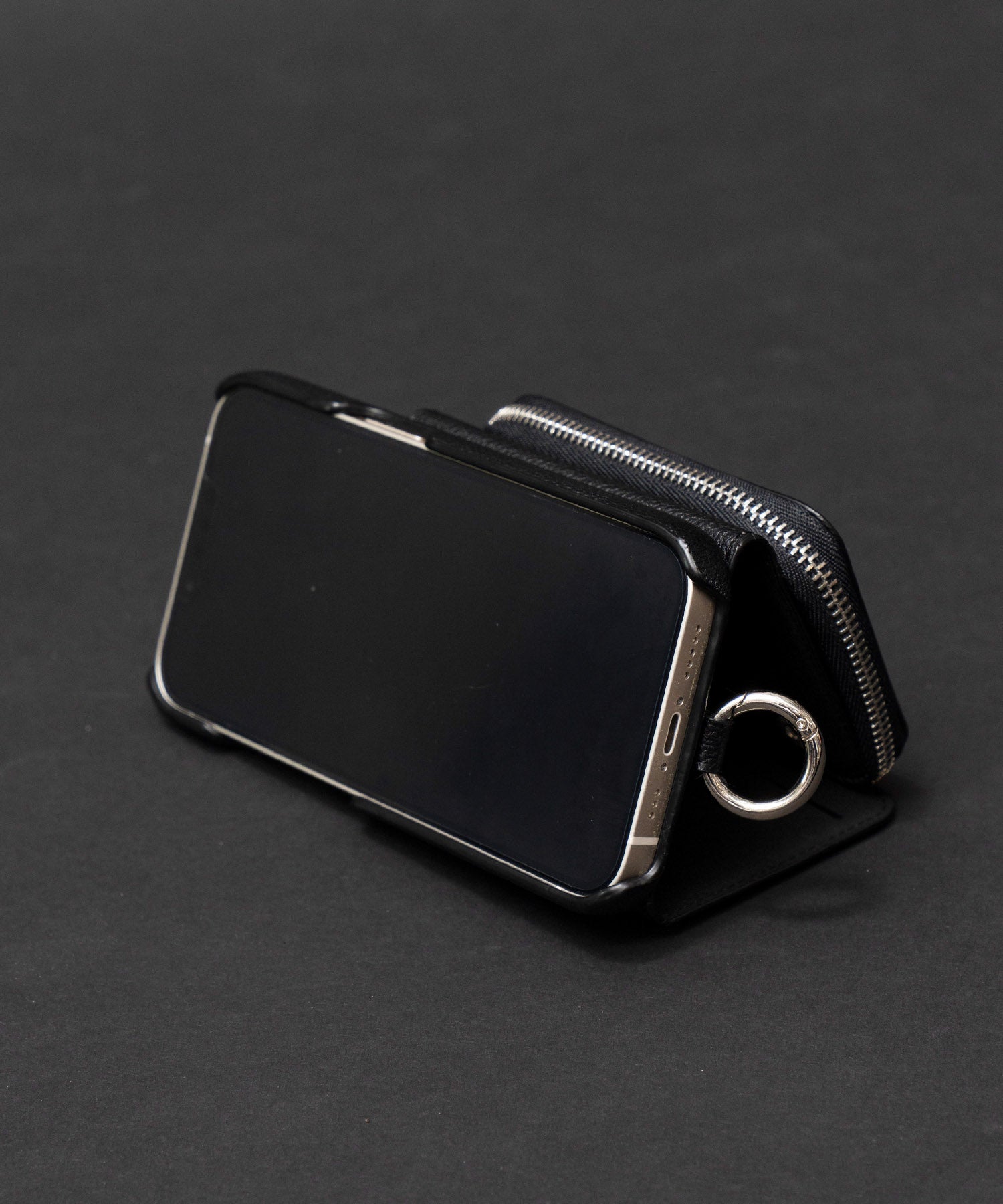iPhone Case with Zip Coin Case for 13/14/15/15Pro