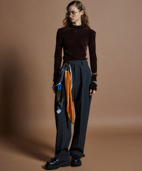 【26WINTER COLLECTION】2WAY Velour Top