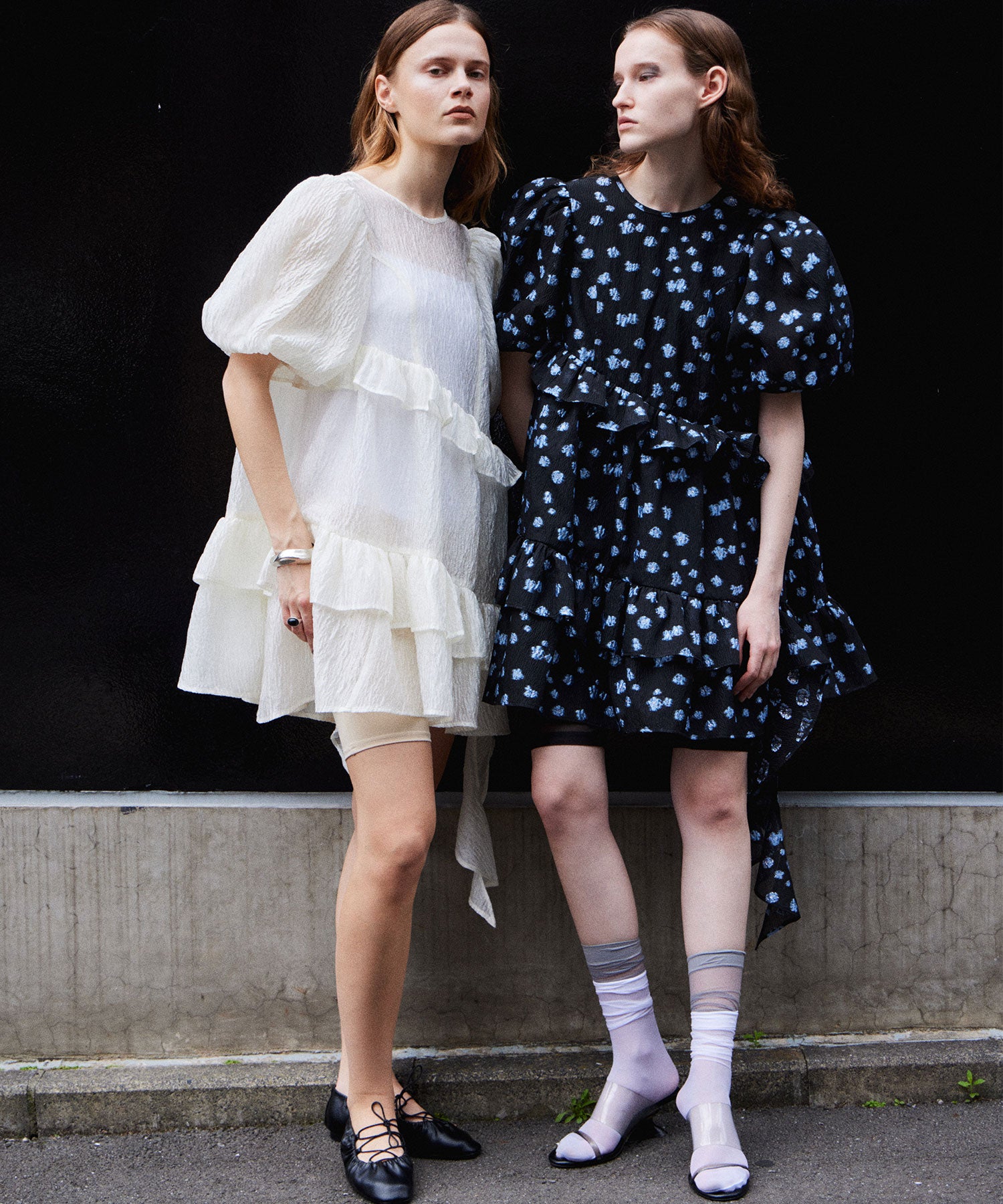 [2026Summer PRE-ORDER] Multi-fabric Sheer Tunic