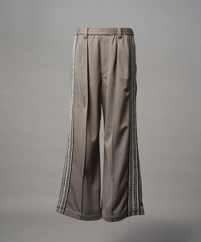 4 Colors Chambray Washable Wool Peaked Lapel Double Breasted Jacket